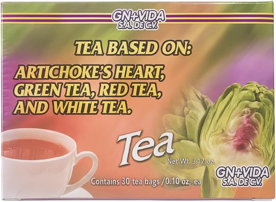 1 Škatla/Caja Alcachofivida Artichoke TEA- Škatla s 30 čajnimi vrečkami / Caja con 30 sobres de te