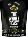 The Fittest Whole Feast Beef Protein Powder - Butter Vanilla - Grass Fed Nose to Tail Carnivore Blend Incluíndo Liver, Colostrum e Whole Bone - 14g Collagen - 21g Proteína Total