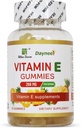 Chất béo E Gummies 268mg, ngon tuyệt, Vegan, Non-GMO, chất bổ sung cho người lớn, Immune, da và mắt hỗ trợ, 60 Count
