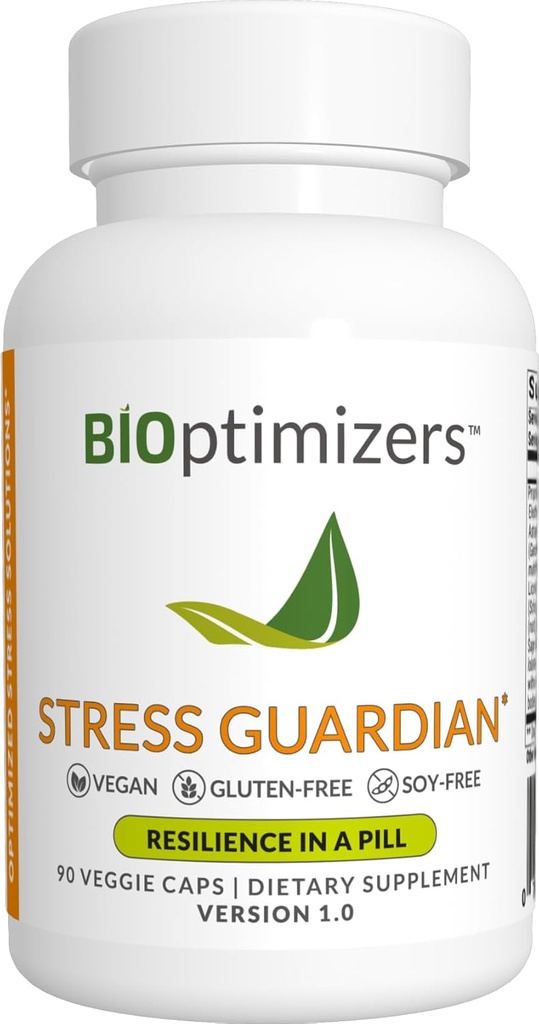 BIOptimizers Stress Guardian - Stres Yardım Kapsülü - Geri Support Management - 90 Kapsül