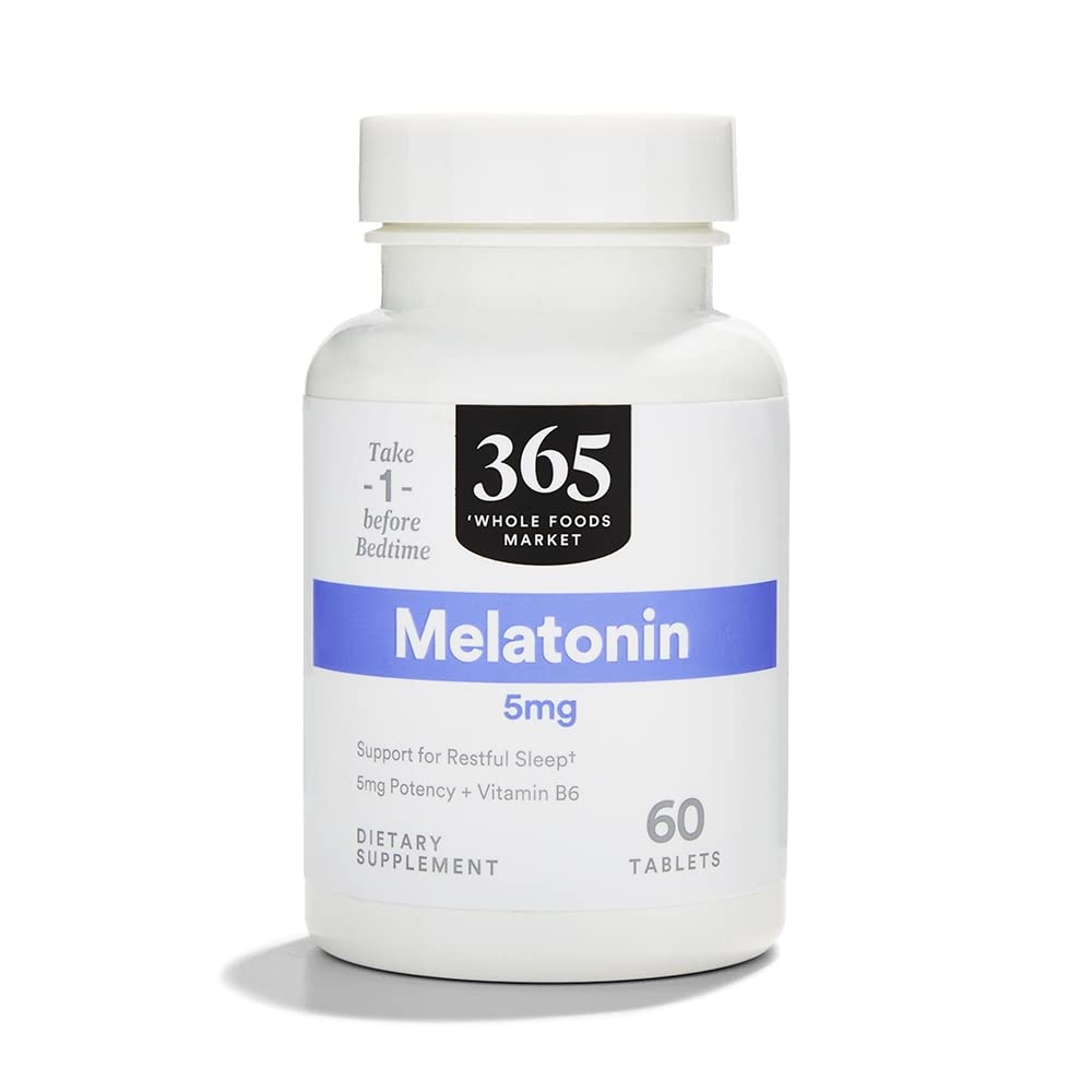 365 by Whole Foods Market, Melatonin 5mg, 60 Count
