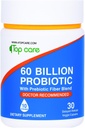 Probiotice 60 Miliarde CFU - 10 Tulpini + Prebiotice organice - Immune, Digestive & Gut Health - Susţine constipaţie ocazională, diaree, gaze şi balonare - pentru femei şi bărbaţi - 30ct