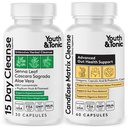 Youth and Tonic 2pk Candida Support, 15 Day Gut and Colon Cleanse Detox