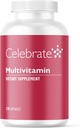 Celebrate Vitamins Bariatric Multivitamin, Iron Free - 포스트 Gastric Bypass & 소매 Gastrectomy 남성 및 여성을위한 보충 - 필수 미네랄 & 비타민 A, B, D & E (270 캡슐)