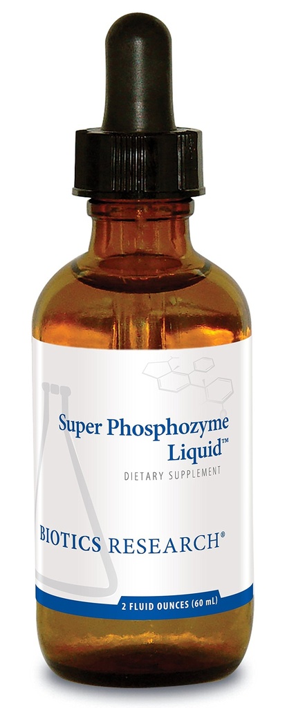 Biotics Research Super Phosphozyme Liquid– Phosphorous in Liquid, Electrolytes, Healthy Bones and Teeth, Protein Production, Energy Support, 40mg/Drop, 2 Fl Oz