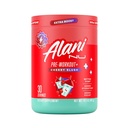 Alani Nu Pre Workout+ Powder Cherry Slush, Extra Boost, Sugar Free, 300mg Caffeine, L-Theanine, Beta-Alanine, Citrulline, 30 Servings
