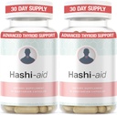 IBDAsiistTM Hashi Aid Thyroid hỗ trợ phụ nữ và nam - tuyến giáp trợ cho bệnh Hashimoto & Hypothyro * - với bệnh Ashwaganda, Selenium, Zincy & More - 30 Capsules (2 gói)