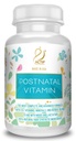 Actif Organic Postnatal Vitamin with 25+ Organic Vitamins and Organic Herbs, Nursing and Lactation Supplement, Non-GMO, Made in USA, 90 Count