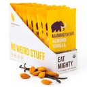 Mammoth Bar Almond Vanilla Bar - 10 organiske proteinbarer - Prebiotiske • Paleo • Glutenfri • Eggprotein • GMO Gratis • Rå • Premium Nuts
