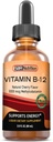 Chất lỏng phụ B12 - Methylcobalamin, VT B 12 hỗ trợ năng lượng, Max Absorption, 3000mcg Per Services, 60 phục vụ, phi-GO, Vegan Friendly, Manuture in The USA
