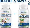 天然Cure Labs Bundle: 免疫支持+L-Lysine + Monolaurin