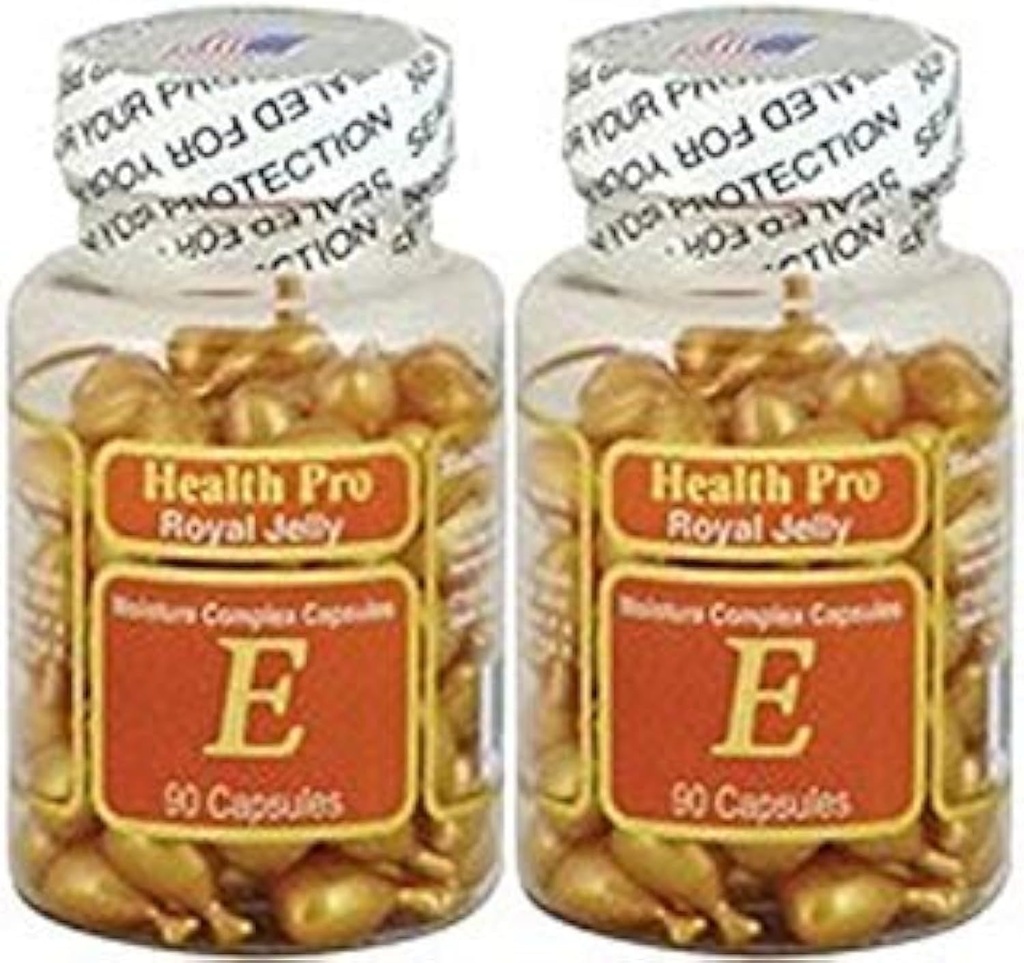 NU-gezondheid Vitamine E huidolie Royal Jelly, 90 Softgels (verpakking van 2)