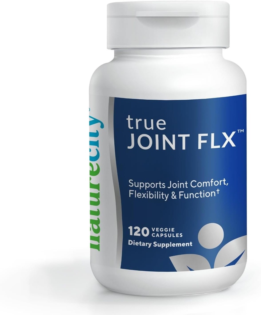 NatureCity True-Joint FLX 联合补充公式 (120 Capsules) | TamaFlex, NEM Eggshell Membrane, Levagen+ PEA & CuberUp | 支持联合安慰,灵活性,流动性,功能和卡蒂拉奇健康