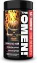 JNX SPORTS The Omen! Termogen fedtforbrænder - Kosttilskud til mænd og kvinder med L Carnitin Note 124; Appetite Suppressant & Metabolisme Booster Note 124; 100 kapsler