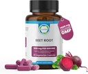 Organic Beet Root Powder Kapsułki 124; Support Energy, Stamina & Endurance, Boost tlenku azotu, Wsparcie Heart Health & Circulation Research 124; Non-GMO Equipment 124; 60 Kapsułki warzyw, USA Made & GMP Certified