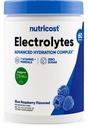Nutricost Electrolyte Complex Powder (60 Servings, Blue Raspberry) - Hydration Supplement Drink Mix with Vitamins and Minerals