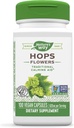 Nature's Way Hops Flowers - Xüsusi Calming Aid * - 2capsule təhlükəsizlik üçün 620 mg Hops Flowers - Herbal Supplement - Vegan, Gluten Free & Dairy Free - 100 Kapsüls