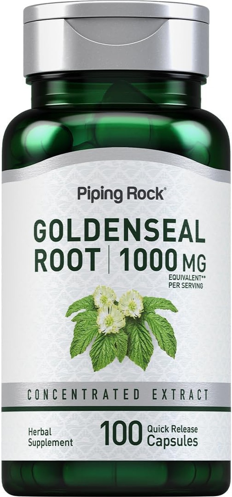 Piping Rock Goldenseal Root Kapsule 