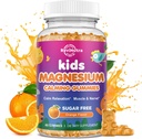 Bình tĩnh cho Magnesium Gummies cho Kids - Manesium Glycinate cho ngủ, Brain, Immune & Bone Y tế - Tasting Magenium tốt cho trẻ em và người lớn - Giấy miễn phí 60c
