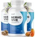Nervovive Nerve 지원 보충교재 - 진보된 공식 Nerve 건강 보충교재, 모든 자연적인 유력한 보충교재, 전반적인 건강 및 웰빙을 위한 최대 힘 - 60의 캡슐, 3 달 공급