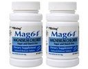 Rising Mag64 Magnesium Chloride Dietary Supplement Delayed-Release Tablets 64 mg, 60 Tablets (Pack of 2)
