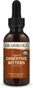 Dr. Mercola Organic Digestive Bitters Vedelikutilgad - Seedetrakti Tervisetugi - Alkoholivaba valem - Funktsioonid Burdock Juur, Dandelion Leaf, Fennel Seed & More - 2 fl. oz. (30 Servings)