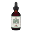 Double Wood Supplements Liquid Vitamin B Complex - 2 Month Supply - Max Absorption - B3, B6, B7 (Biotin), B9, and Vitamin B12 - Cherry Flavor - 2 FL OZ