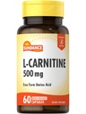 Sundance L-Carnitine Plus, 60 Count | Free Form Amino Acid | Non-GMO and Gluten Free Pills