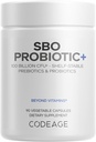 编码 SBO Probiotics, 100亿 CMFOs per service, 多种草原土壤基有机物 混合体和有机发酵植物混合体, 沙滩稳定, 90 Capsules