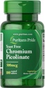 Puritans гордість Chromium Picolinate 500 Mcg Yeast Free, 100 граф