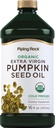 Pipping Rock Dynia Nasienie Olej Organiczny zimno Pressed Bis124; 16 Fl Oz 124; Extra Virgin, Non-GMO, Gluten