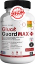 Guard Gluco Max Daily Wellness Support Supplement with Vitamins, Minerals, and Herbs 