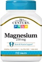 21st Century Magnézium 250 mg Tablety, 110 Počet