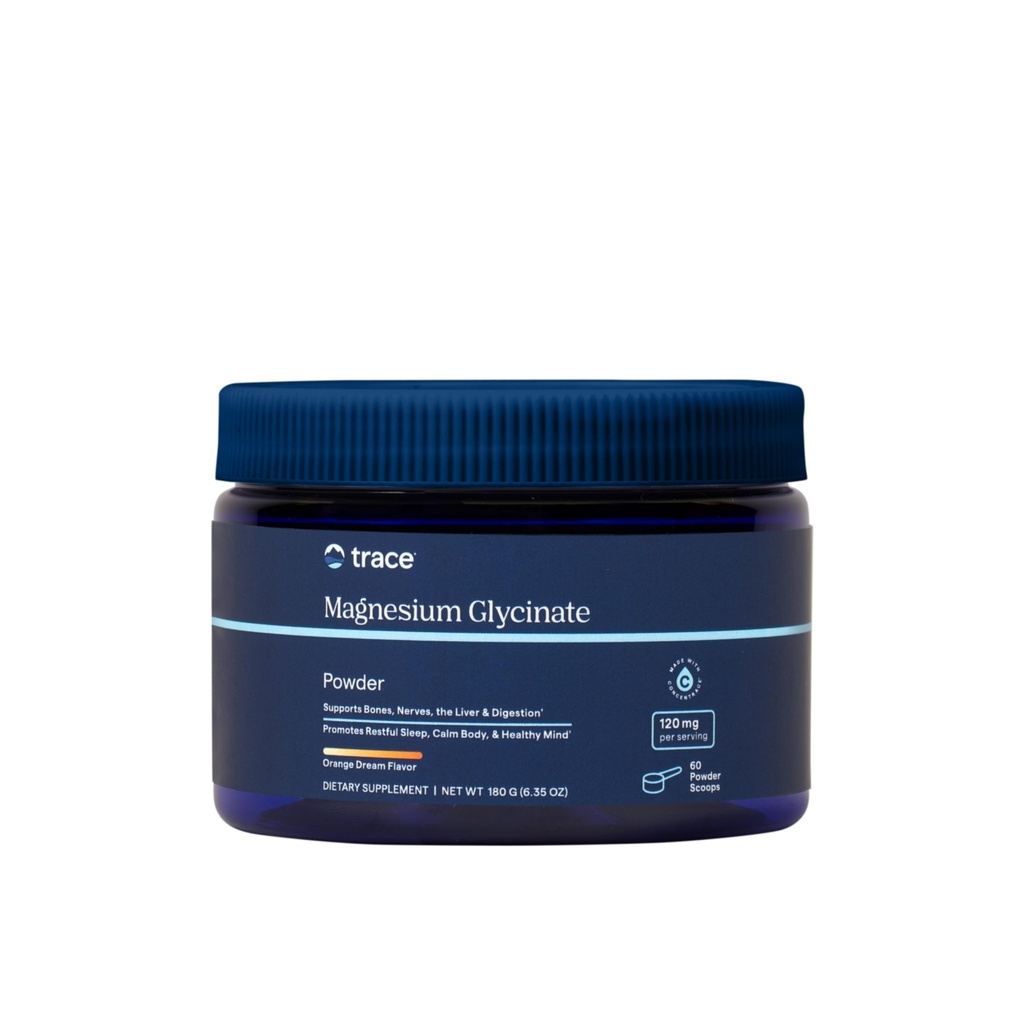 Trace Minerals Magnesium Glycinate Powder (Orange Dream)