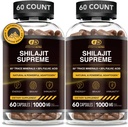 EFFECTIVE NUTRA Pure Shilajit Capsules per als homes i dones - Pure Himàlaia Shhilajit per als homes i dones - High a Trace Mines i àcid Fulvàric - 1000mg of Authentic Shilajit Extraveting (120 Count)