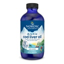 Nordic Naturals Arctic Cod Liver Oil, Unflavored - 8 oz - 1060 mg Total Omega-3s with EPA & DHA - Heart & Brain Health, Healthy Immunity, Overall Wellness - Non-GMO - 48 Servings
