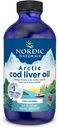 North Naturals Arctic Cod Liver Oil, Unflavored - 8 oz - 1060 mg Total Omega-3s with EPA " DHA - Heart " Brain Health, Healthy Immunity, Overall Wellness - Non-GMO - 48 Servings