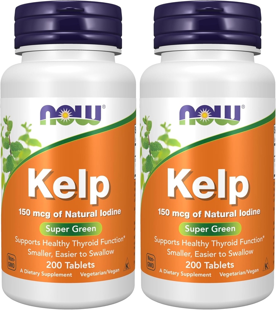 现时增刊,Kelp 150 mcg of Natural Iodine, Easier to Sillow Tablet, Super Green, 200 tablets (Pack of 2) 互联网档案馆的存檔,存档日期2011-12-20.