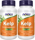 NOW Supplements, Kelp 150 mcg of Natural Iodine, Easier to Swallow Tablet, Super Green, 200 Tablets (Pack of 2)