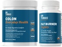 Tobias Colon Everyday Health and Fat Burner Nightly, Daily Digestive & Night Time Metabolic Support, Curb Cravings, Boost Energy & Gut Health, Non-GMO