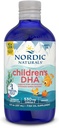 Nordic Naturals Children 's DHA, Orange - 8 oz for Kids - 530 mg Omega33 with EPA & DHA - Brain Development & Function - Non- GMO - 96 Servings