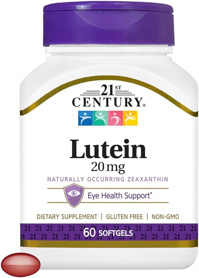 XXI. Mendeko Lutein, 20 mg, 60 Softgels