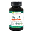 ELP ESSENTIAL Vitamin K2 with D3 Supplement Bone and Heart Health,Capsules K2+D3 Vitamins 120 Capsules
