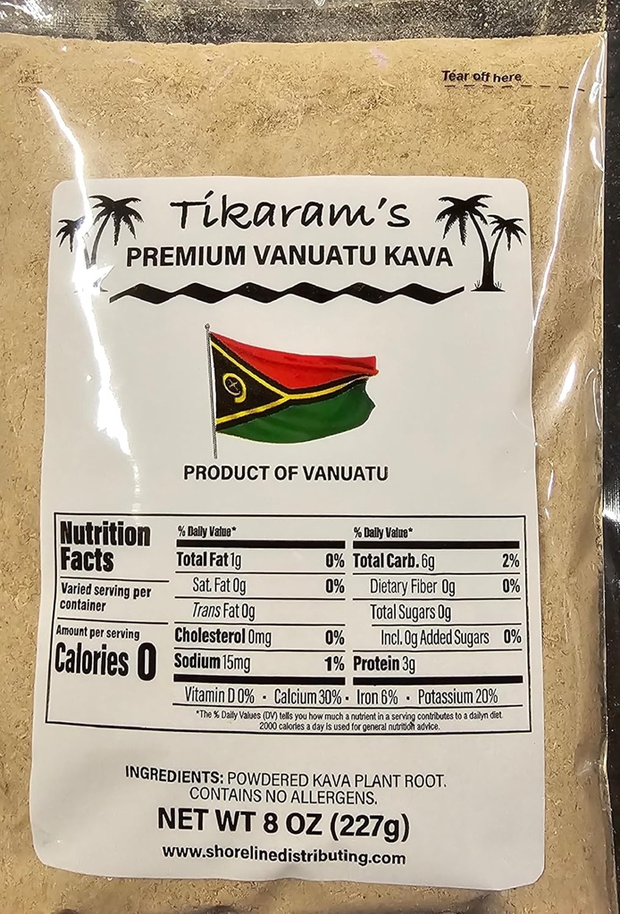 Kava Kava - Premium Vanuatu Kava 1/2 libra (8oz) - Fiji Market Wholesale