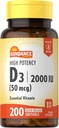 Sundance High Potency D3 2000 IE