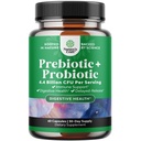 Prebiotics and Probiotics Gut Health Supplement-Super Potent Digestive Health Acidophilus Probiotic Capsules with Men & Womens Probiotics & Prebiotics for Colon Digestive Support and Immunity 60ct