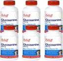 Schiff glucosamina 2000mg con vitamina D3 e ácido hialurónico, comprimidos 150 - Suplemento conxunto (Pack of 6)