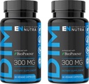 Integratore EFFECTIVE NUTRA Dim 300mg con BioPerine - Blocco Estrogeno Extra Forza per Uomini & Donne - Supporto Ormone & Metabolismo - Alimentazione 4 Mesi