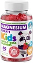 DR. MORITZ סוכר חינם Calm Magnesium Gummies לילדים ומבוגרים - Non-GMO Kids Magnesium Gummies - Raspberry Flavor - 1-Pack (60 Count)