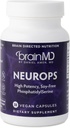Dr. Amen BrainMD NeuroPS - 30 Kapsle - 150 mg FosfatidylSerine - Promotes Mental Focus, Energy & Memory - Gluten Free - 30 Služeb